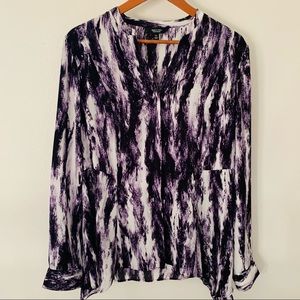Simply Vera Tie Die Blouse